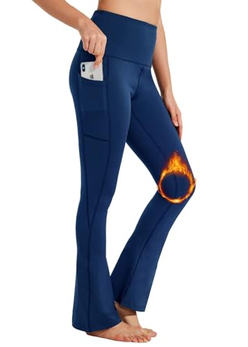 BAYGE Bootcut Winter Yoga Pants with Fleece Lining BAYGE Bootcut Winter Yoga Pants with Fleece Lining