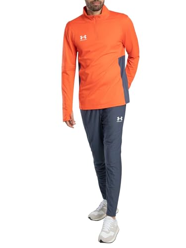 Under Armour Herren Challenger Midlayer Shirt Orange S – Ansicht 6