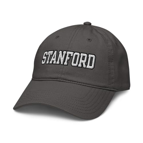 Gorra Ajustable de Béisbol Stanford Cardinal Gris miniatura 1