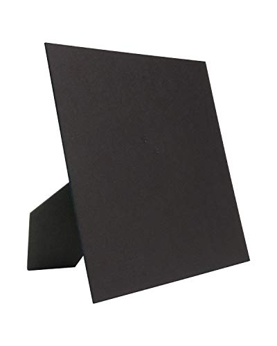 Image of 10 Pack of 12in. x 12in. Cardboard Easel Back with Metal Hanger for Tile, Art, or Picture Frame