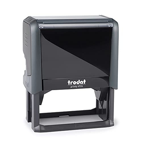 Trodat Certified Copy & True Likeness Stamp | Perfect Stamp Certifying Documents | Black Ink | Size 75 x 38mm