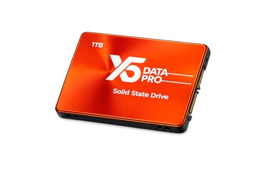 X5 Data Pro 1TB 2.5 SATA III SSD (NOT NVMe/M.2) Budget Internal Solid State Drive for Laptop & Desktop Basic Performance Storage