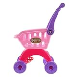 Design portable : léger et facile à transporter, le mini panier à provisions est idéal pour les sorties, les après- de jeux et autres occasions de jeu. les enfants peuvent ainsi profiter de leur chariot de supermarché miniature partout où ils vont