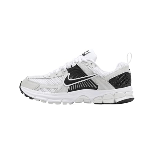 Nike Vomero 5 Big Kids' Shoes (HF6998-104, White/Platinum Tint/Metallic Platinum/Black) Size 6.5