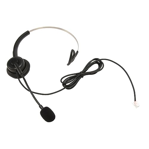 Auricular de centro de llamadas de un oído para eliminar el ruido de oficina 3