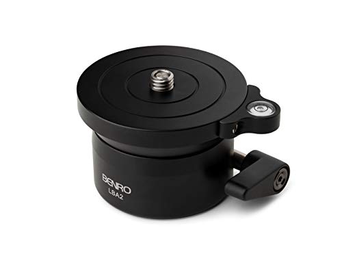 Base de mise à niveau Benro LBA2 en aluminium usiné haute précision