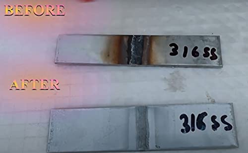Image of SS Scar Rid 0707 - Pickling Passivation Gel Paste for Stains on Stainless Steel - Remove Black Welding Stains Welding Marks from Stainless Steel and Tiles - With Rust Protection.
