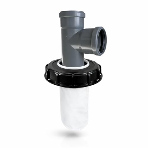 IBC Deckelfilter Regenwasserfilter Wasserfilter DN 150 HT Abzweig DN 75