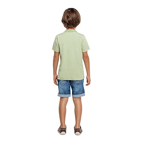 Camisa Polo Infantil Masculina Âncora Trick Nick Verde 1