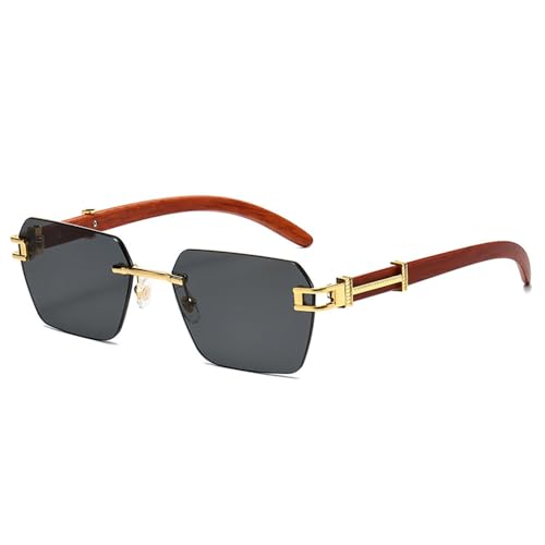 Lunettes de soleil mode femme sans cadre pour sublimer votre visage sans marque