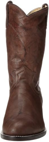Justin Boots Men's Ropers, Dark Brown Marbled Deerlite, 10 D US | Image 1