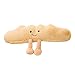 Hanture - Cuscino per pane tostato, morbido, a forma di pane, morbido, per abbracciare, per bambini, adulti, idea regalo per la casa, la camera da letto (baguette)