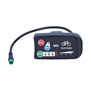 E ‑ Bike Display, E ‑ Bike 36 V 48 V Display Meter voor KT ‑ LED880 Display LCD Display Bedieningspaneel voor Elektrische Fiets E-Bike Elektrische Fietsen Elektrische Fiets Display