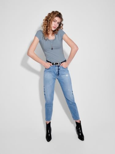 ONLY Damen Onllive Love SS Oneck TOP JRS, Peacoat/Moonlight Blue/Tradewi, XXXL 2