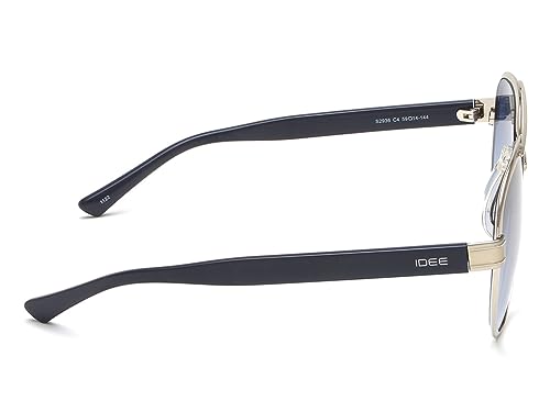 Image of IDEE Sunglasses| 100% UV Protected | Gradient | Full Rim | Pilot | Men | Large |Alloy Metal Frame | Gradient Polycarbonate Lens