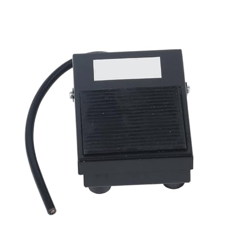 FS-1 CNC Foot Pedal Switch AC 250V 10A Metal Momentary Switch with Antislip Design