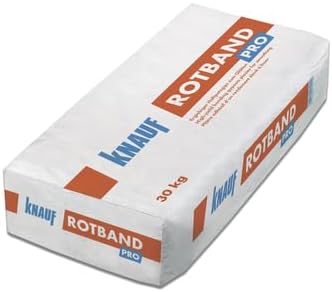 Knauf Rotband Bonding Plaster Finish 30 kg for Smoothing Plaster Gypsum Plaster Drywall
