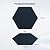 Amantech 12 Pack Acoustic Panels Self Adhesive Sound Proof Foam, High Density Sound Acoustic Panel, 12X10.23X0.4 Inch Hexagon Panels in Home, Office, Reccording Room, Studio,and more(Dark Blue)