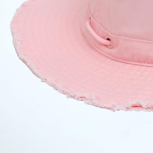 Sombrero tipo Bucket para mujer con protección solar miniatura 5