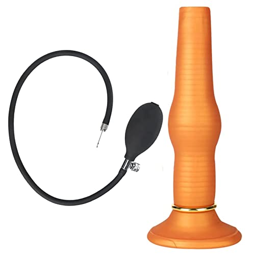 アナルプラグ サンラン アナル用拡張 空気注入 インフレート式 SM サンランに適用 アナル調教 アナル拡張 - 画像1