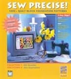 Electric Quilt Sew Precise Collection 1 and 2 Quilt Block Foundation Patterns