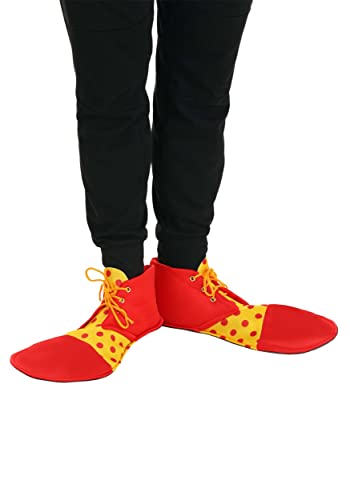 Fun Costumes Bright Clown Costume Shoes Standard