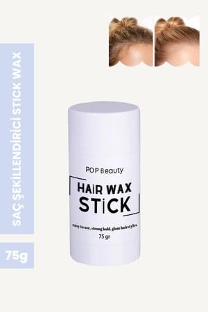 Pop Beauty Kaş Sabitleyici Ve Şekillendirici & Saç Şekillendirici Stick Wax