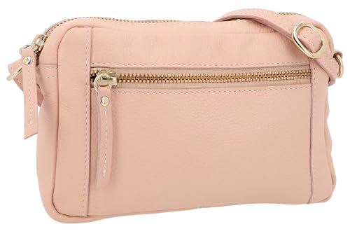 Gusti Umhängetasche Leder -Dominic Handtasche Ledertasche Vintage Pink Leder