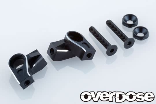 OVERDOSE GALM用アルミロッカーアーム（ブラック）　オーバードーズ 商品一覧 Dose/オーバードーズ Over > 各社スペア・オプションパーツ ホビーラジコン
