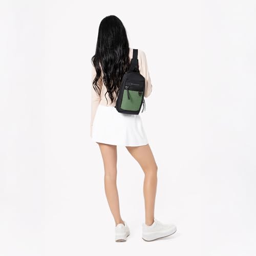 Image of Sherpani Metro, Reversible Anti-Theft Sling Bag, 5L Travel Crossbody Backpack, Chest Purse for Travel, Hiking, or Everyday