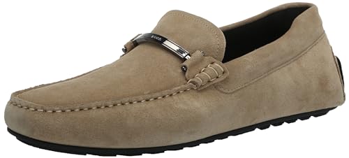 Image of BOSS Men's Smooth Suede Slip on Drivers