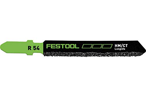 Festool Hoja de calar R 54 G Riff Building Materials Ceramics, Green, Standard