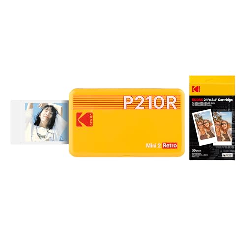 KODAK Mini 2 レトロ 4PASS スマホプリンター 8枚+30枚バンドル