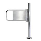 Supermarkt Eingang Swing Tor,180°-Zwei-Wege-Öffnung-Metalltür,Automatisches Drehtor FüR Lager,Sicherheit Schwingtor Für Geschäfte/Bibliotheken(Right door,70 * 100cm)