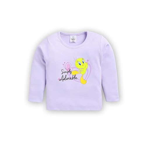 Image of TINYO Boy's Cartoon Regular Fit T-Shirt for Baby Kids