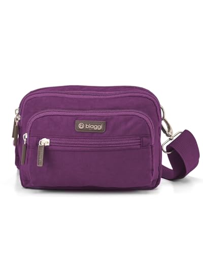 Image of biaggi Flexmates Convertible Anti-Theft Crossbody Bag for Women | Lightweight On-The-Go Travel Organizer, RFID Blocking