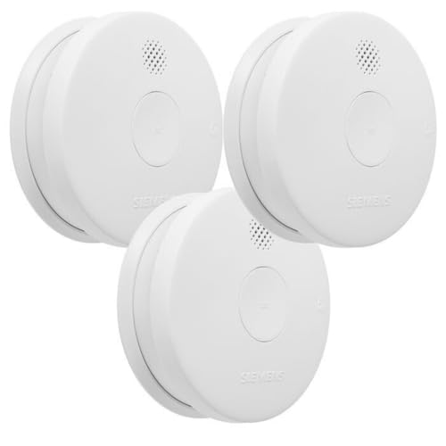 SIEMENS - Lot de 3 détecteurs de fumée 5TC1292-6 NF Autonomie 5 Ans/Garantie 3 Ans