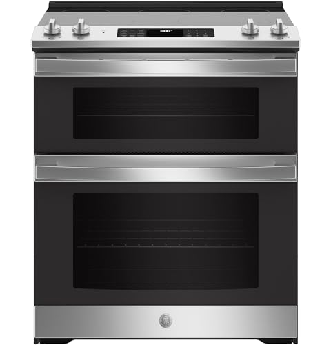 30 in. 5 Burner Element Slide-in Double Oven Elect