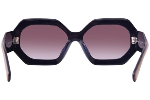 Tory Burch TY7192U 19396I Sunglasses Women's Navy/Beige/Clear Gradient Grey 55mm4