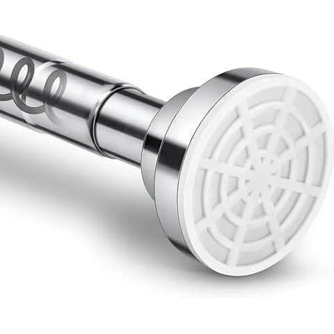 Zuvo Extendable No Drill Shower Curtain Rod Cover
