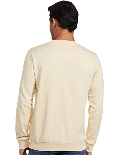 Image of Amazon Brand - Symbol Men Cotton Rich Light Weight Crew Neck Sweatshirt (Regular Fit)
