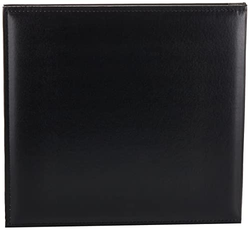 Álbum de recuerdos Pioneer de 12 x 12 pulgadas con cierre tipo snapload y cubierta de cuero sintético, negro miniatura 2