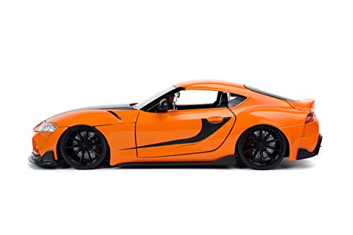 Fast & Furious F9 1:24 2020 Toyota Supra Die-Cast Car, Toys For Kids And Adults #TOP2