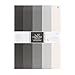 Produktbild Glüxx Agent 50 Blatt Tonkarton DIN A4 - Bunt 5 Farben Dunkel - 220 g/m² dicker Bastelkarton - 21,0 x 29,7 cm Pappe zum basteln für Fotoalbum Menükarte Bedruckbar DIY kreativ sein
