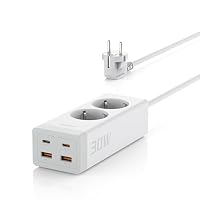 TESSAN – TESSAN Mehrfachsteckdose mit GaN 30W USB C, 2 Fach, 4 USB, W
