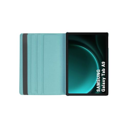 Image of M Cart Cover for Samsung Galaxy Tab A9 Cover Case 8.7 inch, Flip Stand Cover Case for Samsung Galaxy Tab A9 Tablet Cover [SM-X110 /X115 /X117] (Sea Blue)