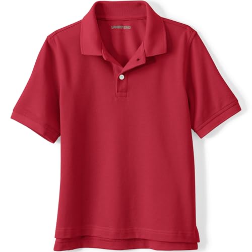 Image of Lands' End School Uniform Kids Short Sleeve Mesh Polo Shirt