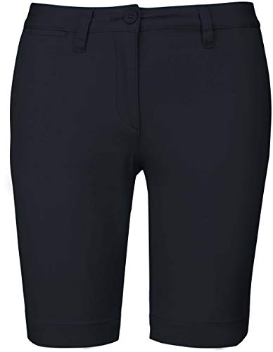 Ladies’ Chino Bermuda Shorts - Dark Navy, 10 UK (36 FR), Ladies