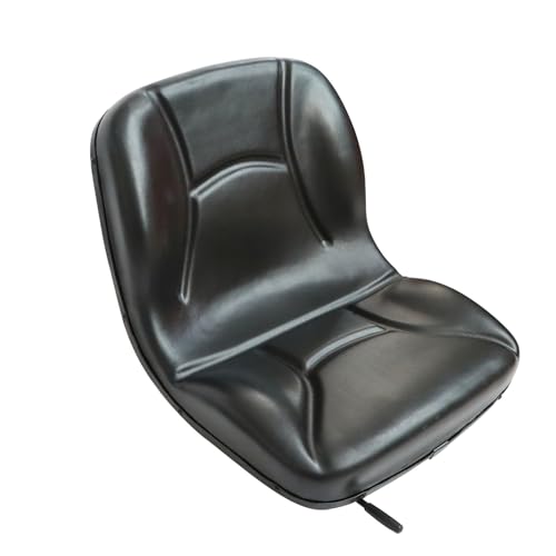 GXARTS Universal Riding Lawn Mower Tractor Forklift Digger Seat Black