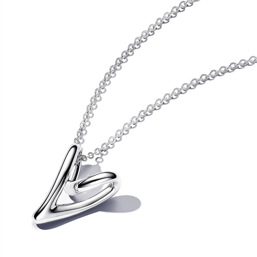 Pandora Collana con ciondolo Essence Heart in argento Sterling, 7070